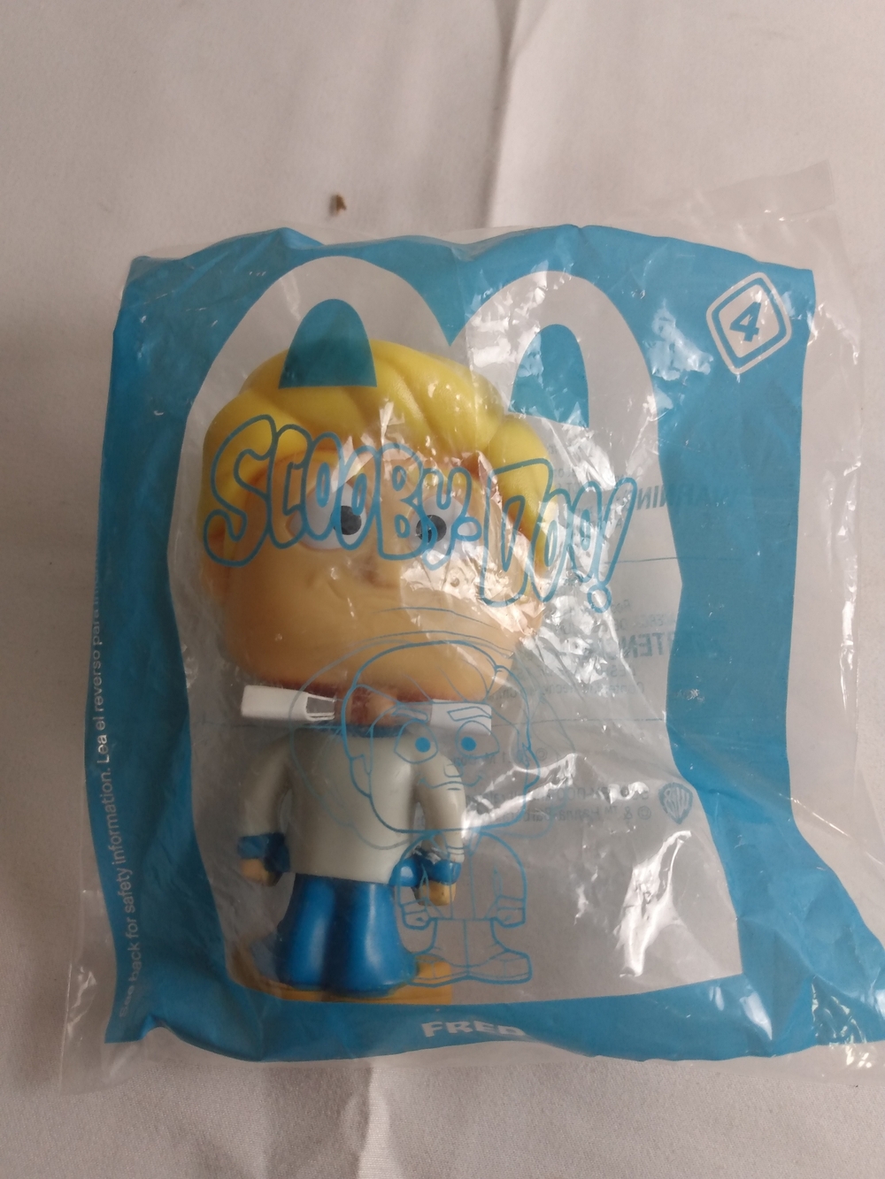 McDonald's 2021 Scooby Doo Fred Bobblehead Happy Meal Toy
